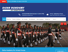 Tablet Screenshot of defence-disha.com